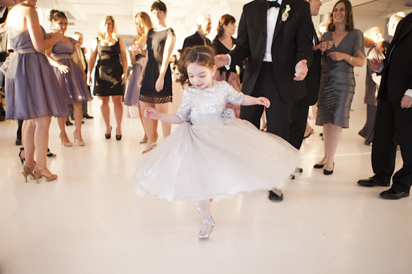 elegant wedding at Studio450 in New York, photo by Karen Hill Photography | via junebugweddings.com