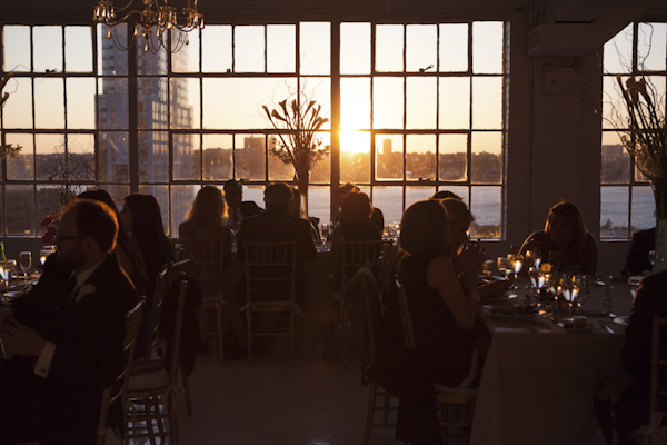 elegant wedding at Studio450 in New York, photo by Karen Hill Photography | via junebugweddings.com