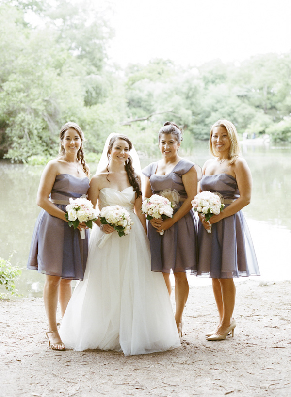 elegant wedding at Studio450 in New York, photo by Karen Hill Photography | via junebugweddings.com