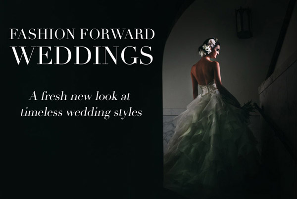 Junebug's all new Fashion Report - classic, modern & rustic wedding style inspiration!