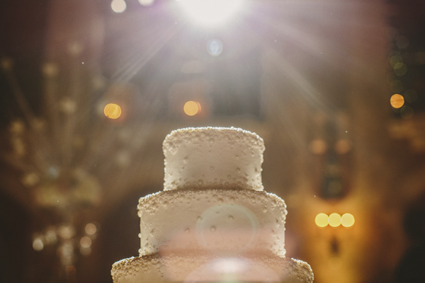 white and gold winter wedding at Fairmont Banff Springs, photo by Gabe McClintock | via junebugweddings.com