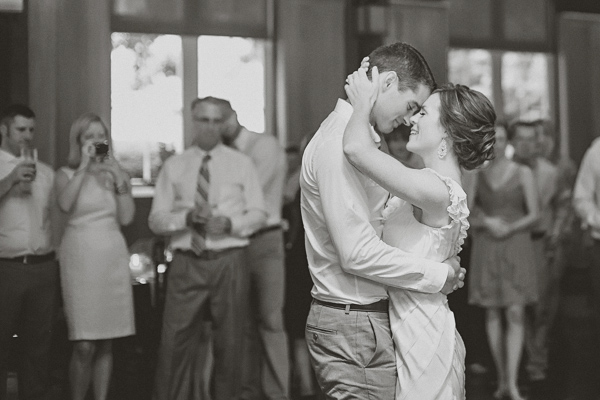 bright yellow and orange summer wedding in Atlanta, photo by Paperlily Photography | via junebugweddings.com