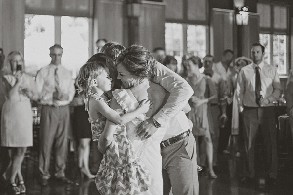 bright yellow and orange summer wedding in Atlanta, photo by Paperlily Photography | via junebugweddings.com