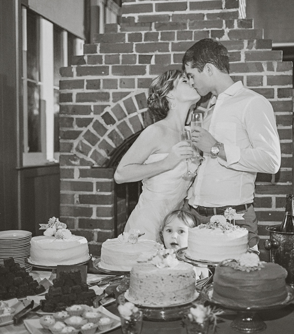 bright yellow and orange summer wedding in Atlanta, photo by Paperlily Photography | via junebugweddings.com