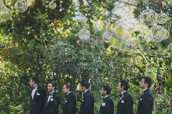 organic outdoor summer wedding at Holly Farm - photo by Lisa Lefringhouse Photography | via junebugweddings.com