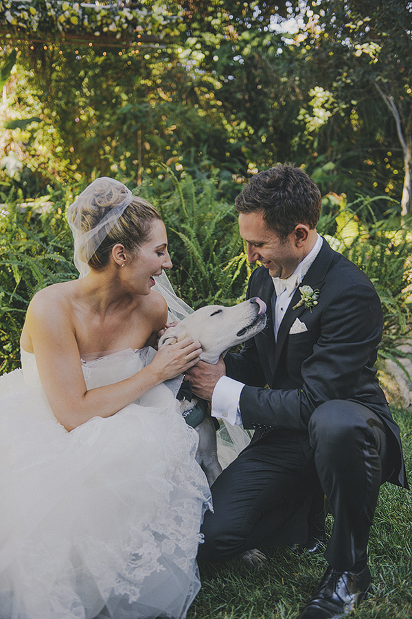 organic outdoor summer wedding at Holly Farm - photo by Lisa Lefringhouse Photography | via junebugweddings.com