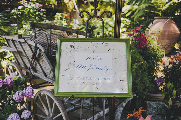 organic outdoor summer wedding at Holly Farm - photo by Lisa Lefringhouse Photography | via junebugweddings.com