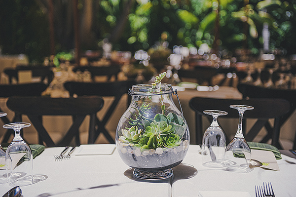 organic outdoor summer wedding at Holly Farm - photo by Lisa Lefringhouse Photography | via junebugweddings.com