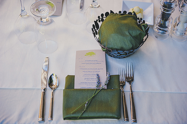 organic outdoor summer wedding at Holly Farm - photo by Lisa Lefringhouse Photography | via junebugweddings.com