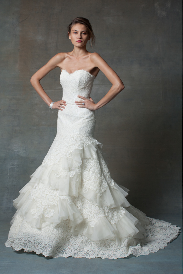 The Latest from Junebug’s Wedding Dress Gallery from Isabelle Armstrong | via junebugweddings.com