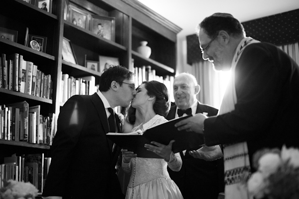 family focused traditional jewish wedding at Philadelphia Cricket Club in Pennsylvania, photo by Asya Photography | via junebugweddings.com