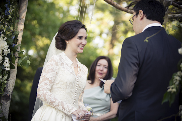 family focused traditional jewish wedding at Philadelphia Cricket Club in Pennsylvania, photo by Asya Photography | via junebugweddings.com