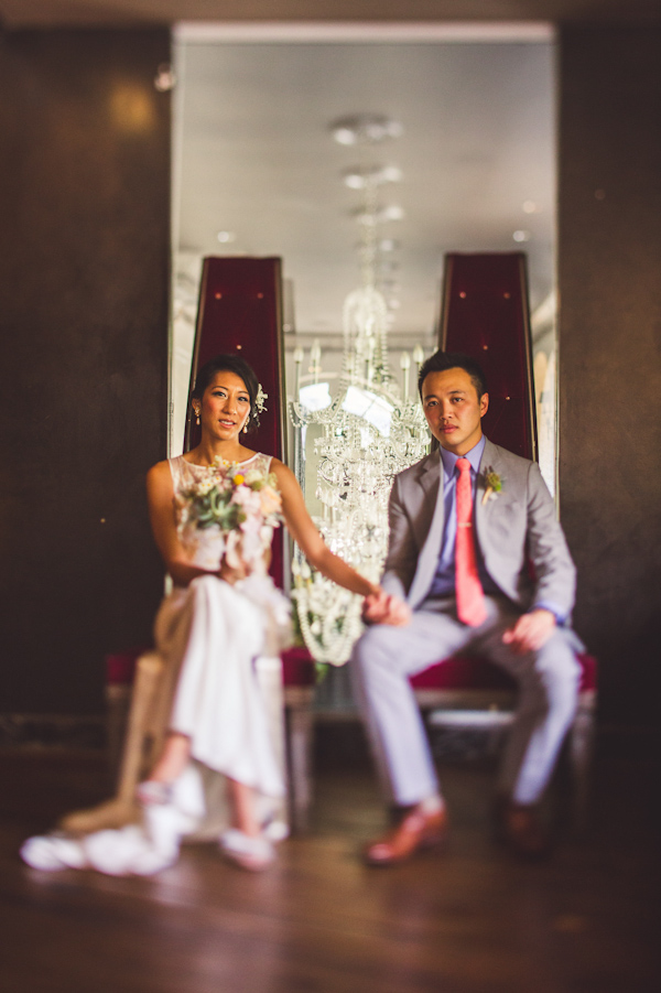 vibrant urban wedding in Los Angeles with photos by Jeff Newsom | via junebugweddings.com (31)