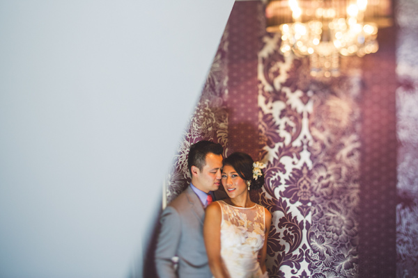 vibrant urban wedding in Los Angeles with photos by Jeff Newsom | via junebugweddings.com (19)