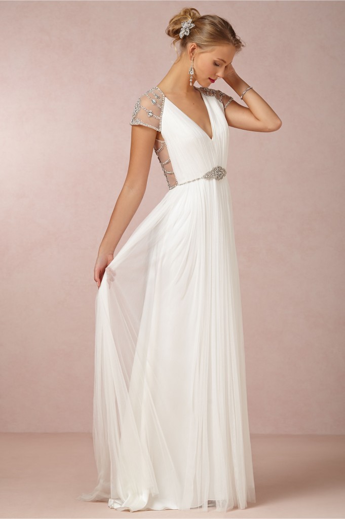 BHLDN spring 2014 bridal collection in Junebug's wedding dress galleries | via junebugweddings.com