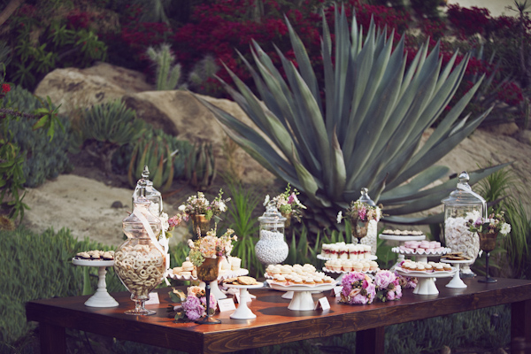 blush, ivory and pink wedding at Hummingbird Nest Ranch, California - Photo by Duke Photography | via junebugweddings.com