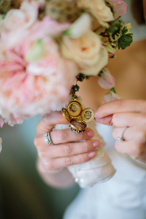 pink and cream wedding at the Big Canyon Country Club, photo by Troy Grover Photographers | via junebugweddings.com (25)