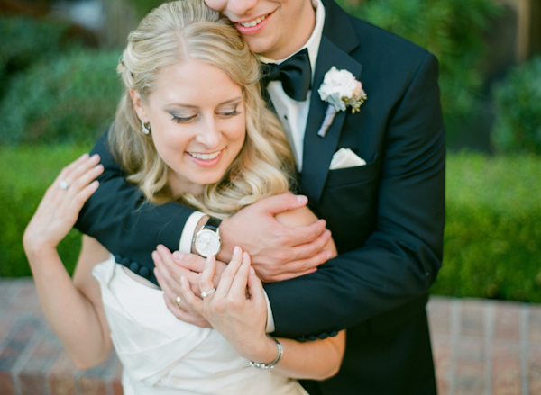 pink and cream wedding at the Big Canyon Country Club, photo by Troy Grover Photographers | via junebugweddings.com (18)