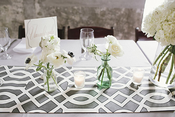 grey and cream wedding at The Historic Rice Mill, Charleston, South Carolina - photo by Paige Winn Photo | via junebugweddings.com