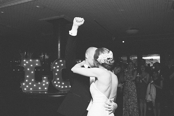 grey and cream wedding at The Historic Rice Mill, Charleston, South Carolina - photo by Paige Winn Photo | via junebugweddings.com