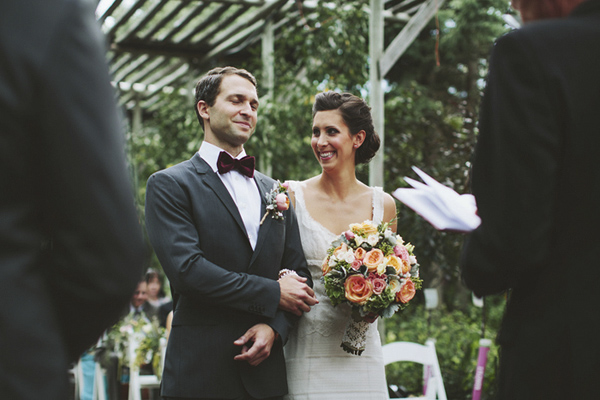 rustic and stylish wedding at Saskatoon Farm in Calgary, Alberta - Rowan Jane Photography | via junebugweddings.com