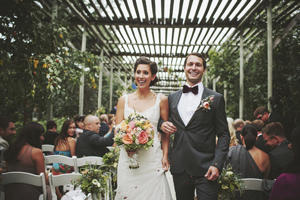 rustic and stylish wedding at Saskatoon Farm in Calgary, Alberta - Rowan Jane Photography | via junebugweddings.com