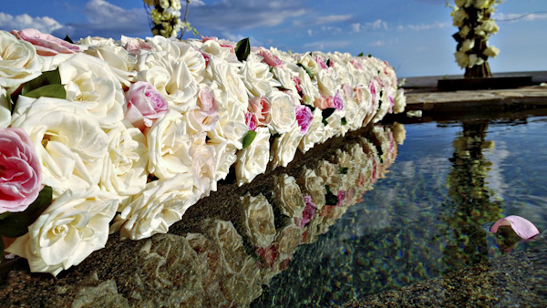 wedding shot by cell phone Nokia Lumia 1020 by Joy Marie Photography at Capella Resort, California | via junebugweddings.com