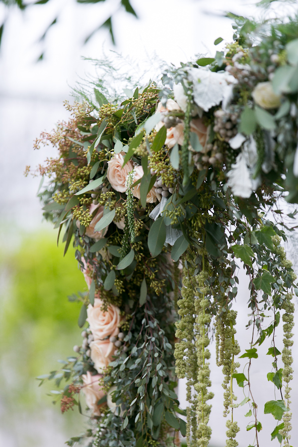 botanical inspiration photo shoot at the Philadelphia Horticultural Center, photos by Lindsay Docherty Photography | via junebugweddings.com