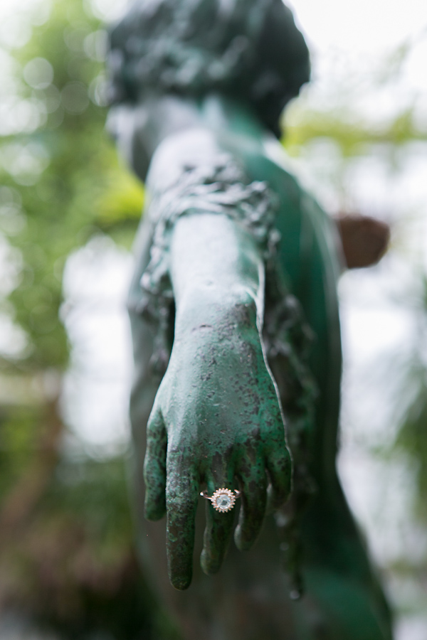 botanical inspiration photo shoot at the Philadelphia Horticultural Center, photos by Lindsay Docherty Photography | via junebugweddings.com