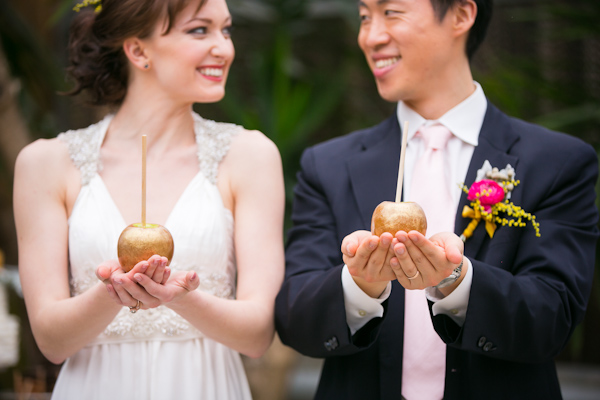 botanical inspiration photo shoot at the Philadelphia Horticultural Center, photos by Lindsay Docherty Photography | via junebugweddings.com