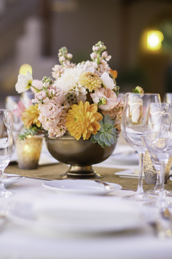 colorful desert wedding at Four Seasons in Scottsdale, Arizona - photo by Erica Velasco Photographer | via junebugweddings.com