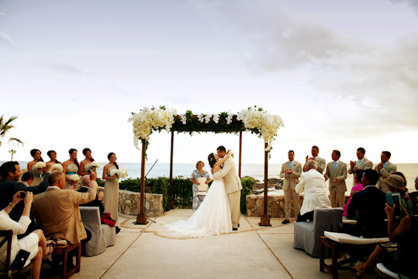 destination wedding in Cabo with photos by Chris + Lynn Photographers | via junebugweddings.com