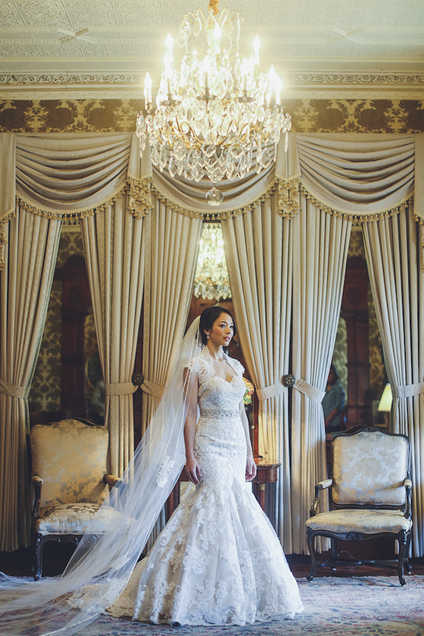 traditional and timeless bridal style, photo by Christina Carroll Photography | via junebugweddings.com