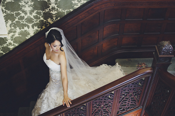 traditional and timeless bridal style, photo by Christina Carroll Photography | via junebugweddings.com