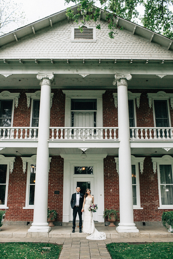 glamourous vintage plum Inspiration photo shoot from Heather Elizabeth Photography | via junebugweddings.com