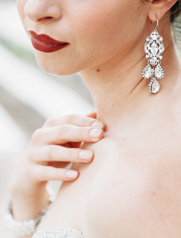 glamourous vintage plum Inspiration photo shoot from Heather Elizabeth Photography | via junebugweddings.com