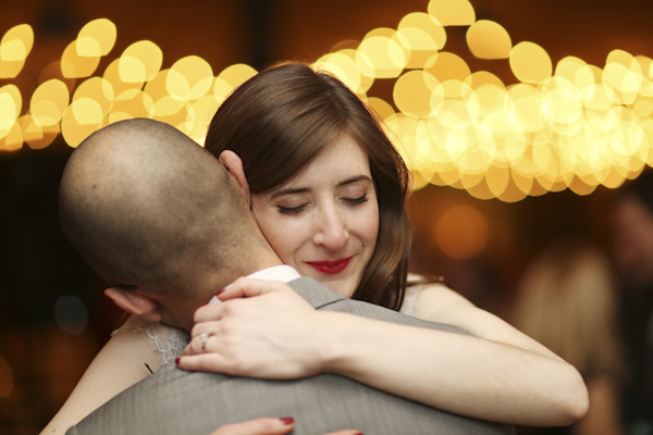 warm and cozy winter wedding, photo by Alison Conklin Photography | via junebugweddings.com