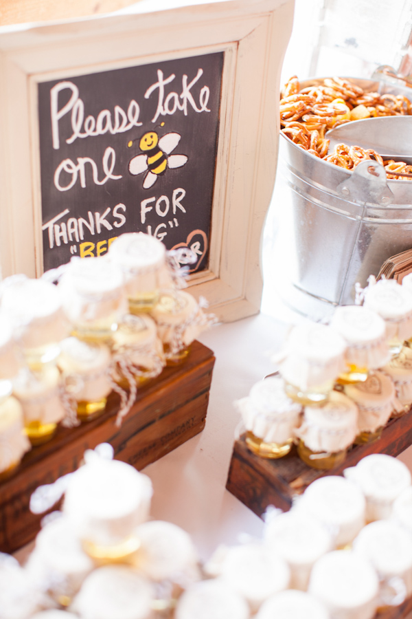 peach and cream rustic winery wedding in Naramata, BC with photos by Whitney Lane Photography | via junebugweddings.com