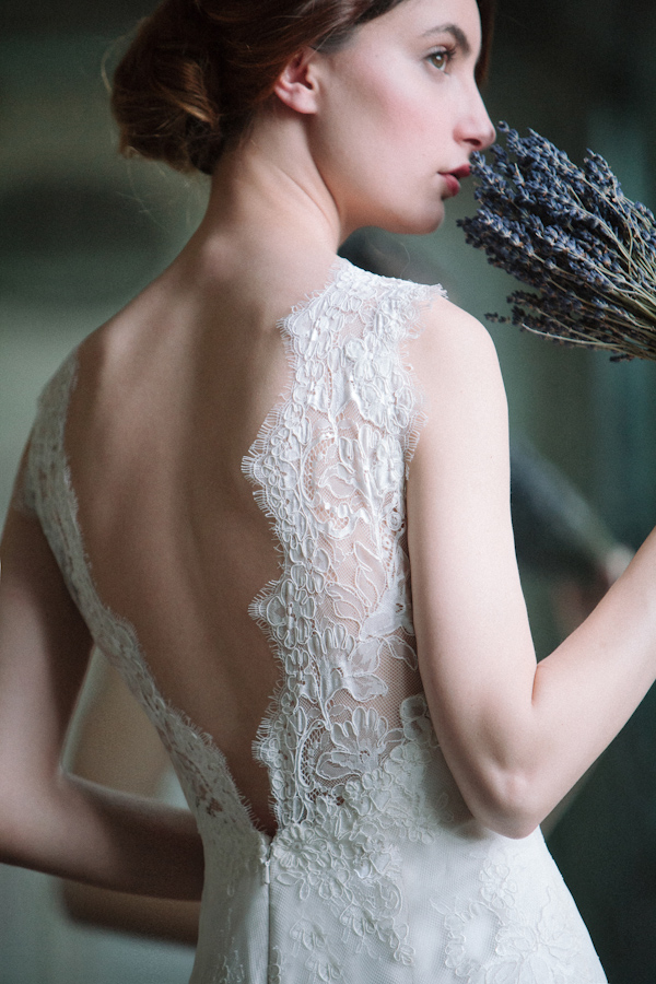 exclusive sneak peak at the spring 2015 bridal collection from wedding dress designer Sareh Nouri | junebugweddings.com