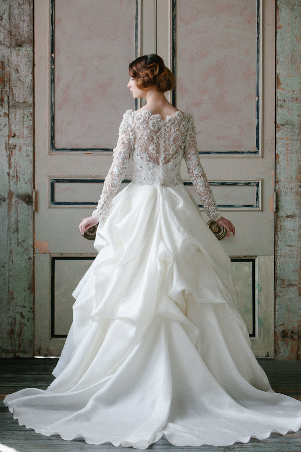 spring 2015 bridal collection by Sareh Nouri | via junebugweddings.com (26)