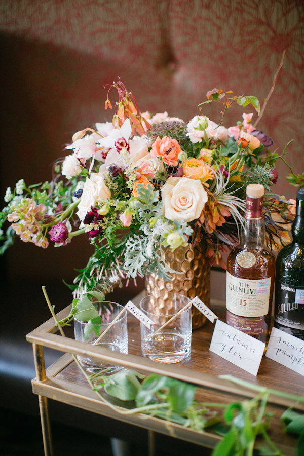 boho chic wedding inspiration photo shoot, photo by Kimberly Chau Photography | via junebugweddings.com