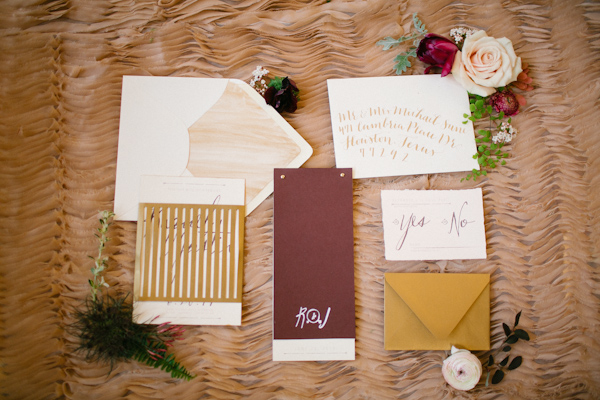 boho chic wedding inspiration photo shoot, photo by Kimberly Chau Photography | via junebugweddings.com