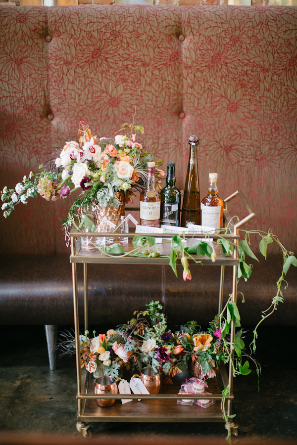 boho chic wedding inspiration photo shoot, photo by Kimberly Chau Photography | via junebugweddings.com