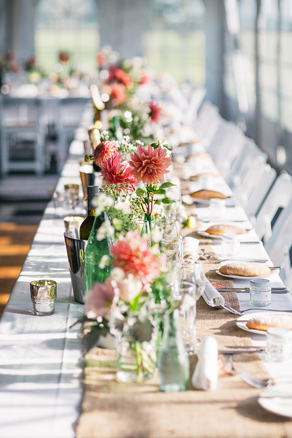 charming Australia wedding with gorgeous wedding party style, photo by Hannah Blackmore Photography | via junebugweddings.com