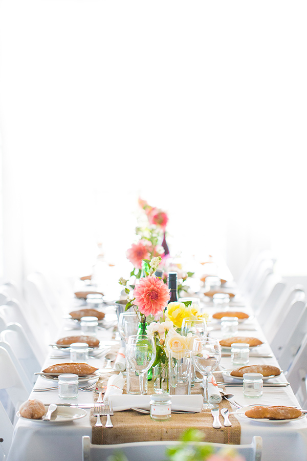 charming Australia wedding with gorgeous wedding party style, photo by Hannah Blackmore Photography | via junebugweddings.com