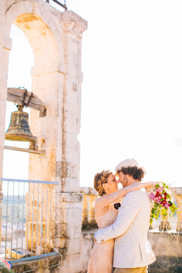 elopement inspiration photo shoot in Sicily, Italy with photography by Stefano Santucci | via junebugweddings.com