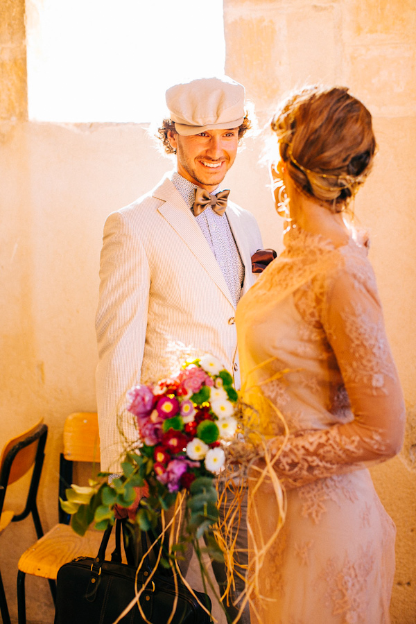 elopement inspiration photo shoot in Sicily, Italy with photography by Stefano Santucci | via junebugweddings.com