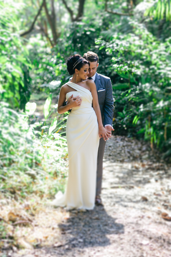 exotic destination wedding in Costa Rica, photo by A Brit & A Blonde | via junebugweddings.com