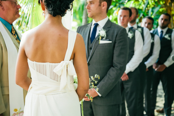 exotic destination wedding in Costa Rica, photo by A Brit & A Blonde | via junebugweddings.com