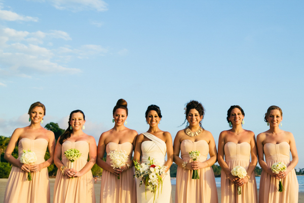 exotic destination wedding in Costa Rica, photo by A Brit & A Blonde | via junebugweddings.com